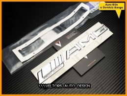 Mercedes AMG Silver Series Logo Amblem