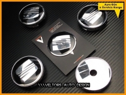 Seat Logo Amblem Jant Göbeği Göbek Kapak Seti