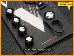 Suzuki Logo Amblem Anahtarlık Sibop Kapak Seti