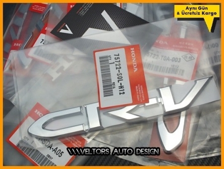 Honda CR-V Orjinal Bagaj Yazı Logo Amblem