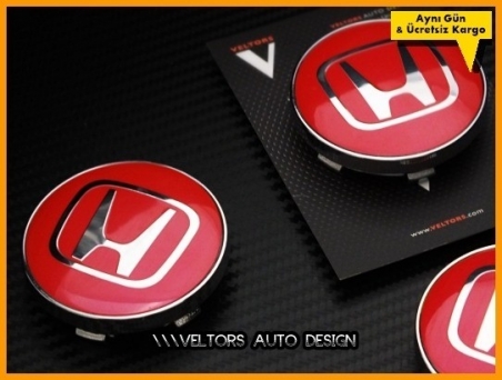 Honda Logo Amblem Jant Göbeği Göbek Kapak Seti