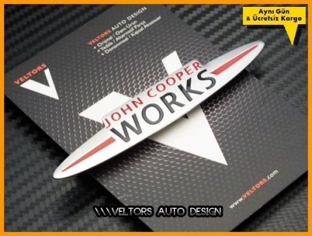 Mini John Cooper Works Torpido Kokpit Logo Amblem