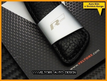 VW The Originality R Line Logo Amblem Anahtarlık
