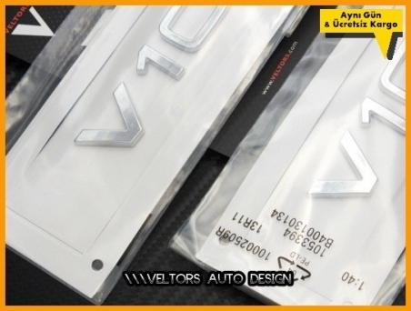 Audi Orjinal V10 Çamurluk Yazı Logo Amblem Seti