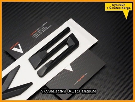 BMW X5 Black / Siyah Bagaj Yazı Logo Amblem