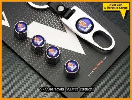 Saab Logo Amblem Anahtarlık Sibop Kapak Seti
