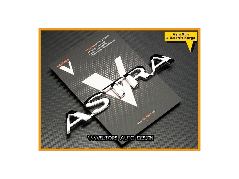 Opel Astra Bagaj Yazı Logo Amblem Opel Astra Bagaj Yazı Logo Amblem