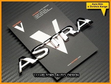 Opel Astra Bagaj Yazı Logo Amblem