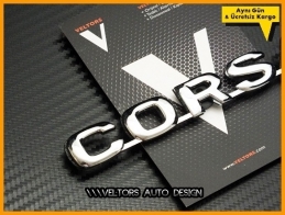 Opel Corsa Bagaj Yazı Logo Amblem