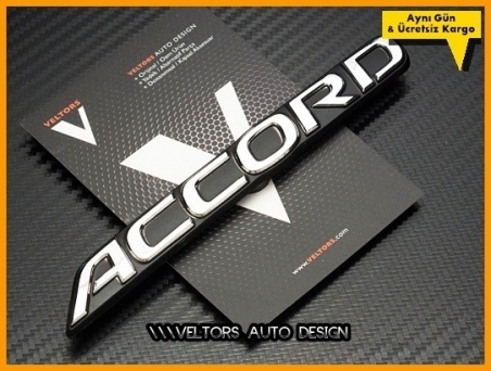 Honda Accord Bagaj Yazı Logo Amblem
