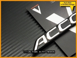 Honda Accord Bagaj Yazı Logo Amblem Honda Accord Bagaj Yazı Logo Amblem