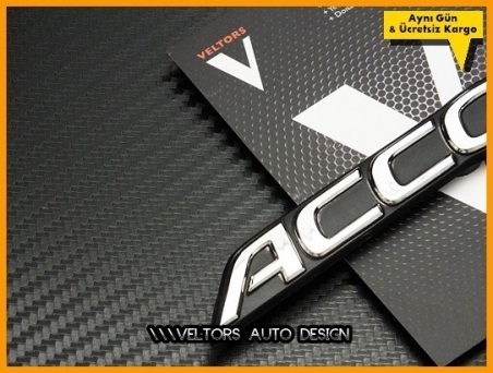 Honda Accord Bagaj Yazı Logo Amblem
