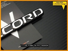 Honda Accord Bagaj Yazı Logo Amblem Honda Accord Bagaj Yazı Logo Amblem