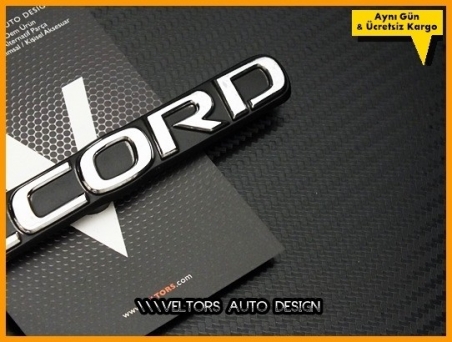 Honda Accord Bagaj Yazı Logo Amblem