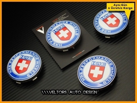 HRE Logo Amblem Jant Göbeği Göbek Kapak Seti