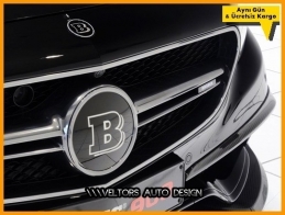 Mercedes BRABUS Ön Izgara Brabus Logo Amblem Mercedes BRABUS Ön Izgara Brabus Logo Amblem