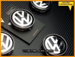 VW Logo Amblem Jant Göbeği Göbek Kapak Seti