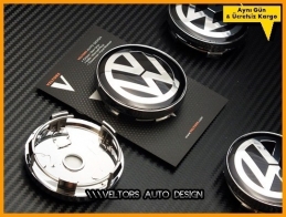 VW Logo Amblem Jant Göbeği Göbek Kapak Seti