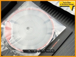 Mercedes W213 E Class Burmester Hoparlor Stereo Kapak Logo Amblem