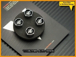 Mercedes AMG Logo Amblem Araç Sibop Kapak Seti Mercedes AMG Logo Amblem Araç Sibop Kapak Seti