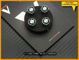 BMW Logo Amblem Araç Sibop Kapak Seti BMW Logo Amblem Araç Sibop Kapak Seti