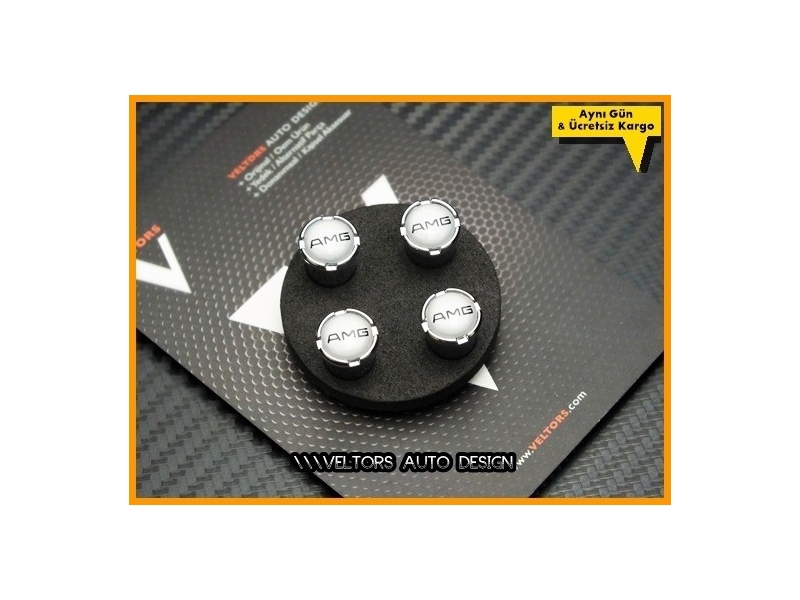Mercedes AMG Logo Amblem Araç Sibop Kapak Seti 1032