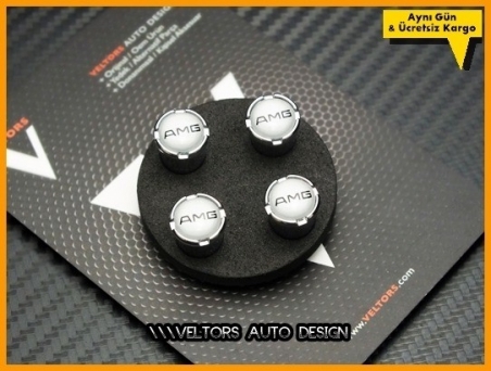 Mercedes AMG Logo Amblem Araç Sibop Kapak Seti 1032