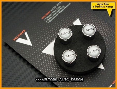 Mercedes AMG Logo Amblem Araç Sibop Kapak Seti 1032