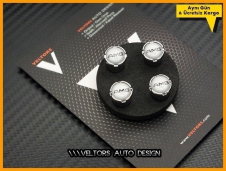 Mercedes AMG Logo Amblem Araç Sibop Kapak Seti 1032