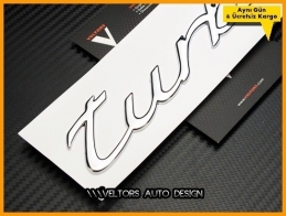 Porsche Panamera Cayman Carrera Macan Turbo Yazı Logo Amblem