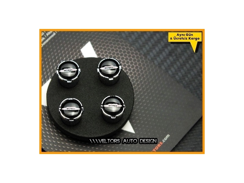 Mini John Cooper Works Logo Amblem Sibop Kapak Seti