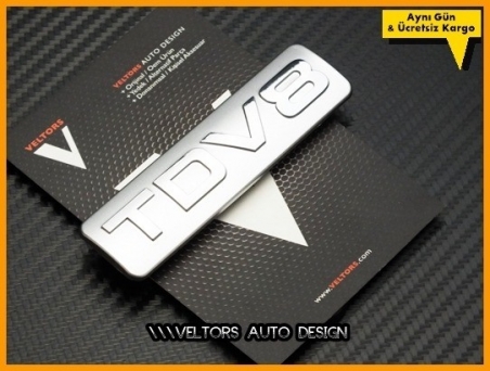 Land Rover Range TDV8 Logo Amblem