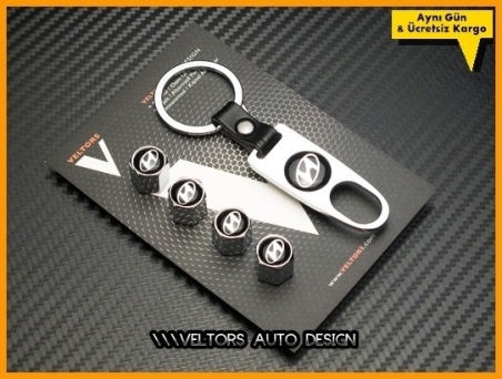 Hyundai Logo Amblem Anahtarlık Sibop Kapak Seti