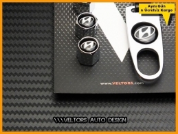 Hyundai Logo Amblem Anahtarlık Sibop Kapak Seti