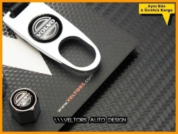 Volvo Logo Amblem Anahtarlık Sibop Kapak Seti