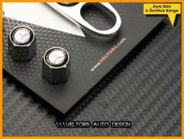 Mercedes Logo Amblem Anahtarlık Sibop Kapak Seti