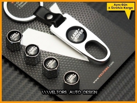 Land Rover Logo Amblem Anahtarlık Sibop Kapak Seti