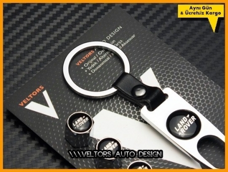 Land Rover Logo Amblem Anahtarlık Sibop Kapak Seti