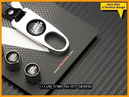 Land Rover Logo Amblem Anahtarlık Sibop Kapak Seti