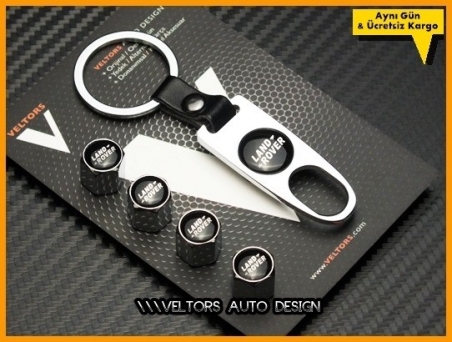Land Rover Logo Amblem Anahtarlık Sibop Kapak Seti