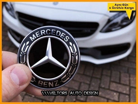 Mercedes Yeni Nesil Kaput Yıldız Logo Amblem