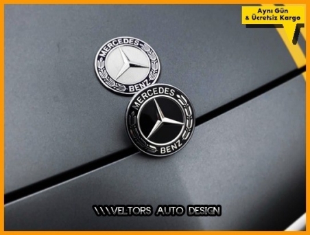 Mercedes Yeni Nesil Kaput Yıldız Logo Amblem