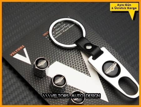 Chrysler Logo Amblem Anahtarlık Sibop Kapak Seti