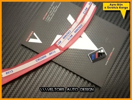 BMW F20 1 F30 3 M Logo Amblem Direksiyon Çerçevesi Kemeri