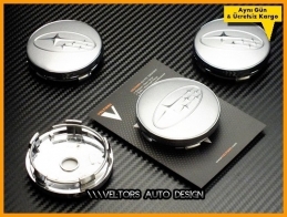 Subaru Logo Amblem Jant Göbeği Göbek Kapak Seti