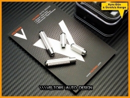 Mercedes W212 E W204 C W163 M X204 GLK Class Logo Amblem Kilit Seti