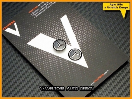 Mercedes Anahtarlık Kumanda Anahtar Logo Amblem Seti