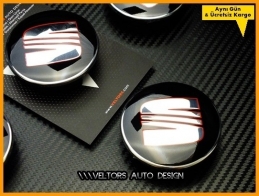 Seat Logo Amblem Jant Göbeği Göbek Kapak Seti