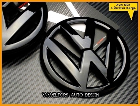 VW Polo Ön Izgara Arka Bagaj Logo Amblem Seti