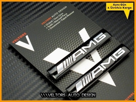 Mercedes AMG Koltuk Döşeme Logo Amblem Seti